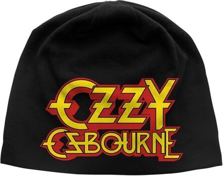 Kapa Ozzy Osbourne Kapa Logo Black UNI - 1