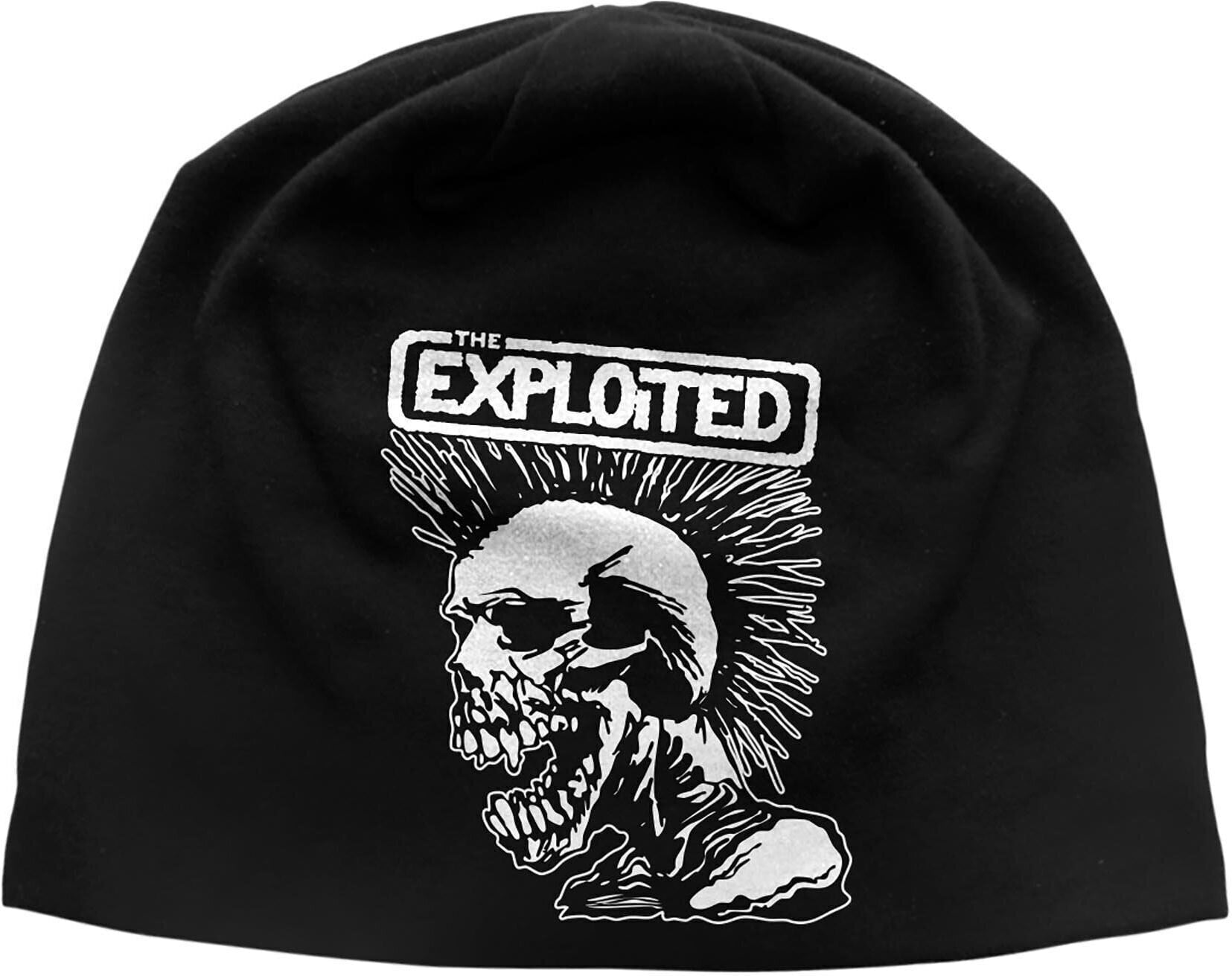 Kapa The Exploited Kapa Mohican Skull Black UNI