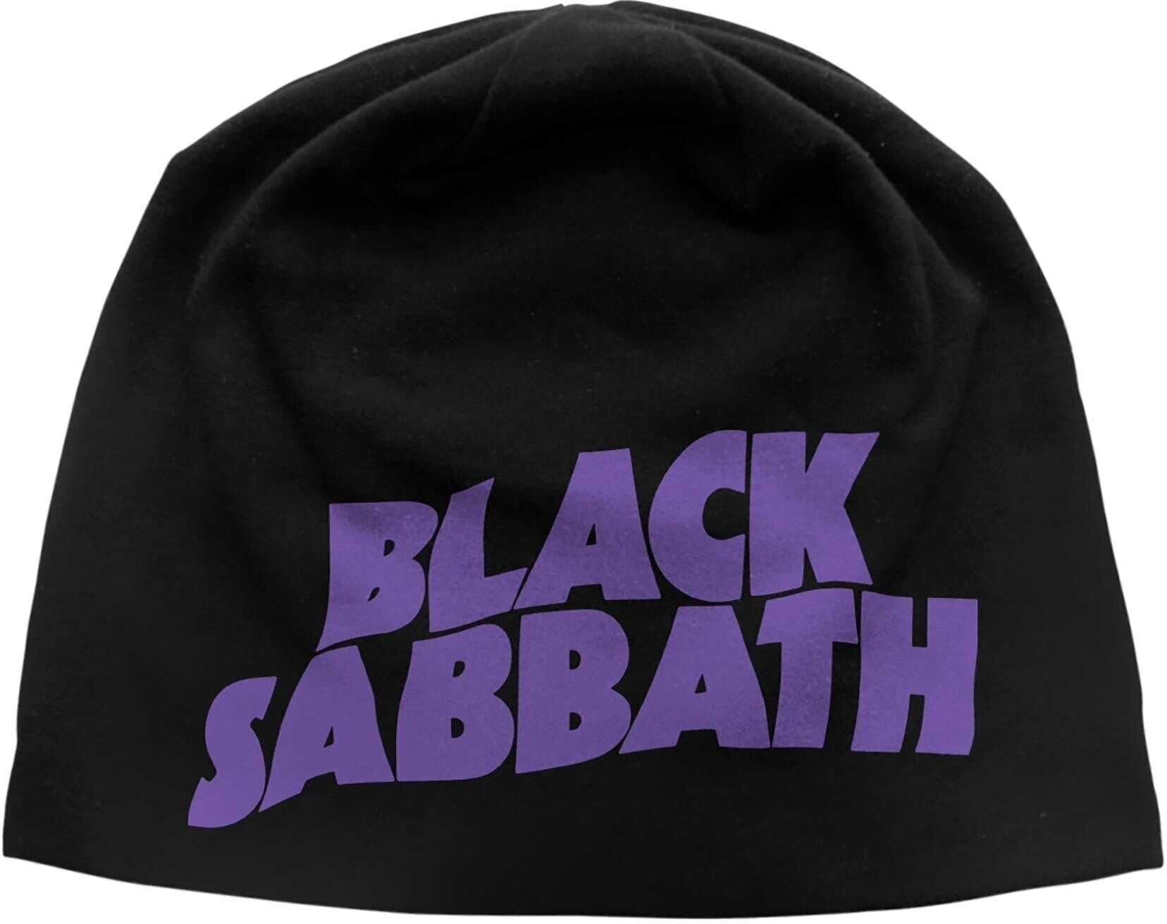 Hatt Black Sabbath Hatt Purple Logo Black UNI