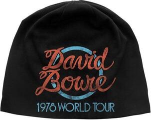 Hat David Bowie Hat World Tour Logo Black UNI