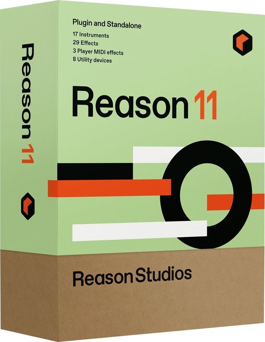 Hangszerkesztő Reason Studios Reason 11