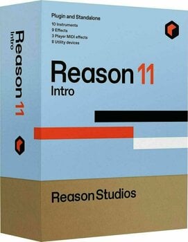 Nahrávací studiový software DAW Reason Studios Reason 11 Intro - 1