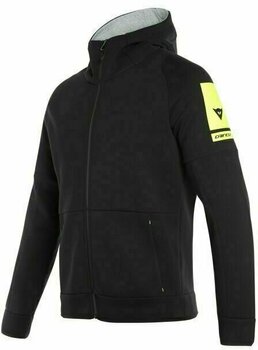 Sweatshirt Dainese Full-Zip Hoodie Black L - 1