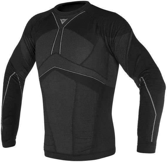 Camisa funcional para moto Dainese D-Core Aero Tee LS Black/Anthracite M