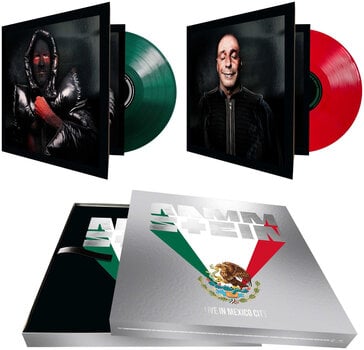 Disc de vinil Rammstein - Live in Mexico City (Geen/Red/White/Splatter Coloured) (45 RPM) (180 g) (4 LP) - 1