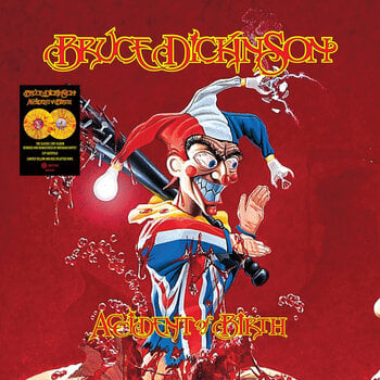 Vinilinė plokštelė Bruce Dickinson - Accident Of Birth (Remastered) (2026 Remix) (Gatefold) (Yellow/Red Splatter Coloured) (2 LP) - 1