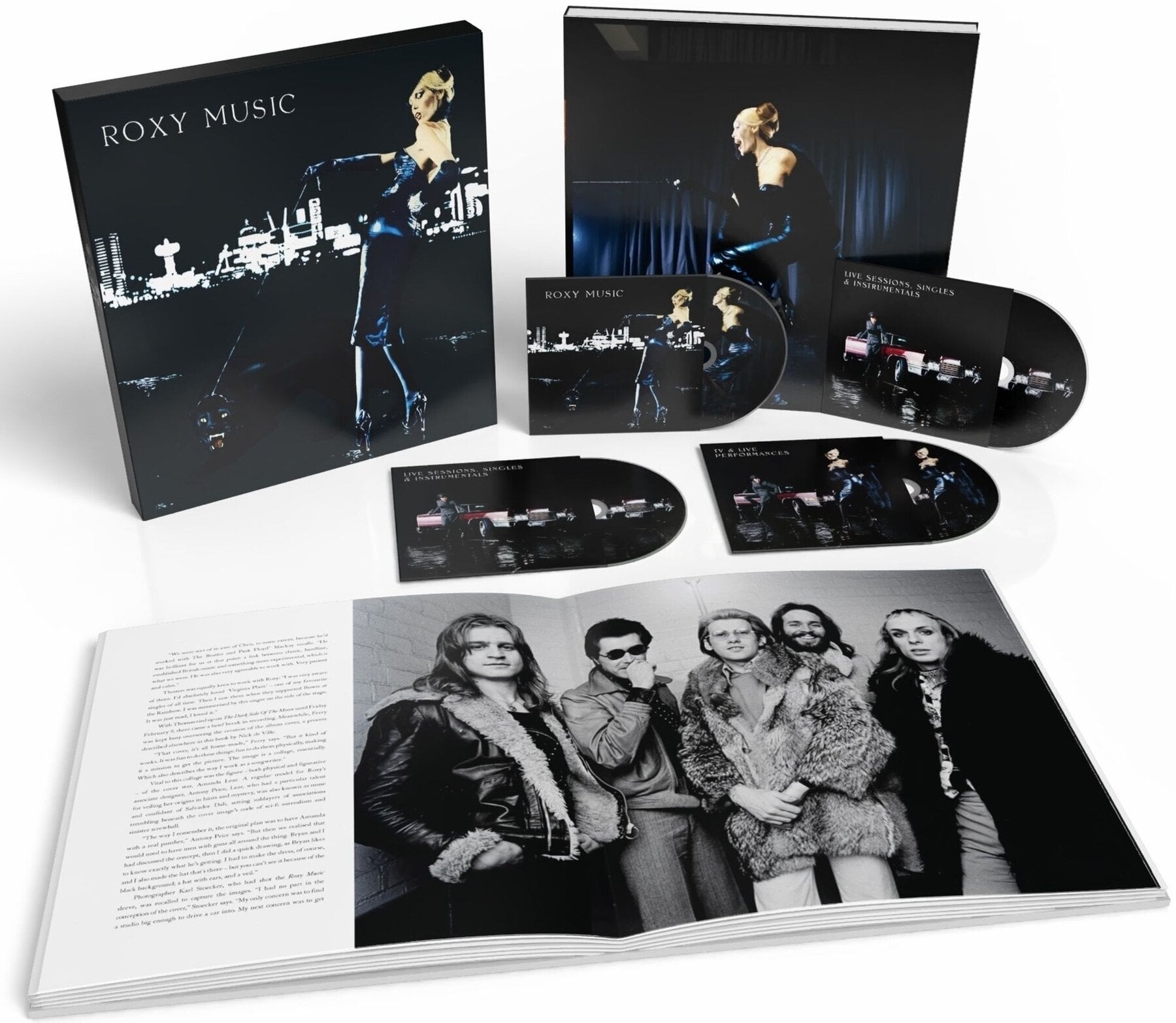 Muzički CD Roxy Music - For Your Pleasure (50th Anniversary/Super Deluxe/Limited Edition) (3 CD + DVD)