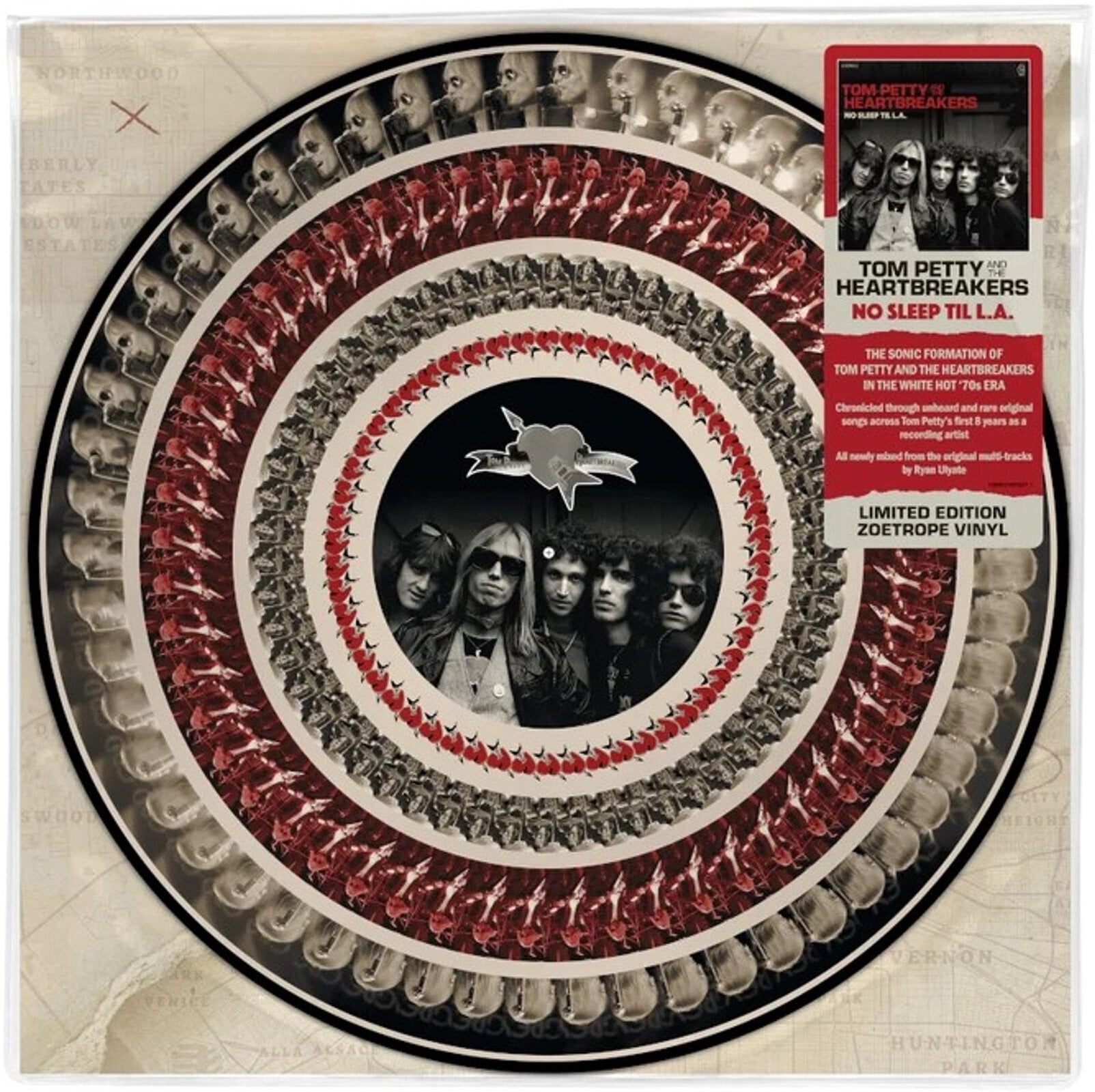 LP ploča Tom Petty & The Heartbreakers - No Sleep Til L.A. (Limited Edition) (Zoetrope Coloured) (LP)