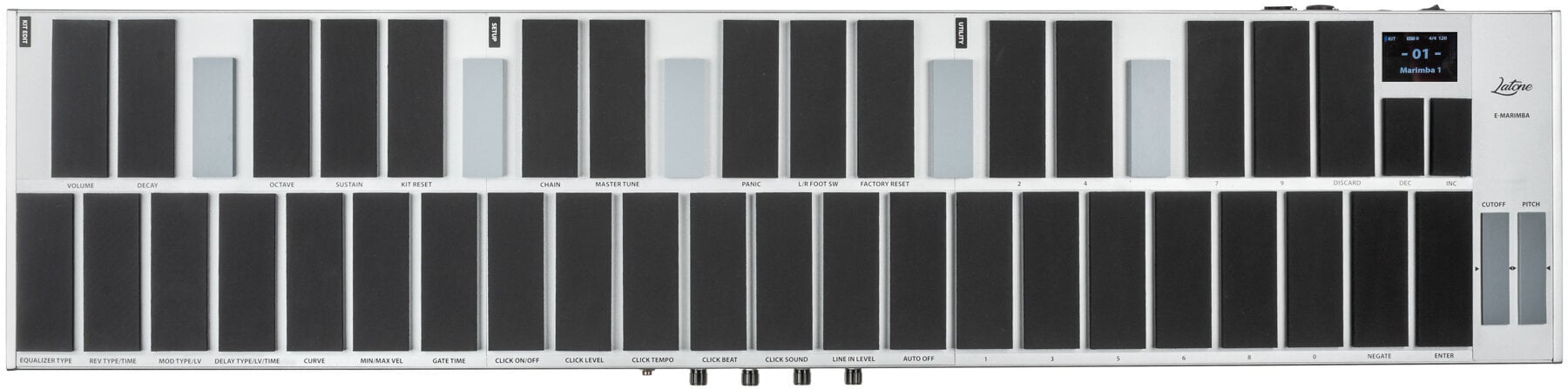 Ksilofon / Metalofon / Karilon Latone E-Marimba