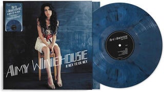 Disc de vinil Amy Winehouse - Back To Black (Indie Exclusive) (20th Anniversary/Limited Edition) (Chalkboard Marble Coloured) (LP)