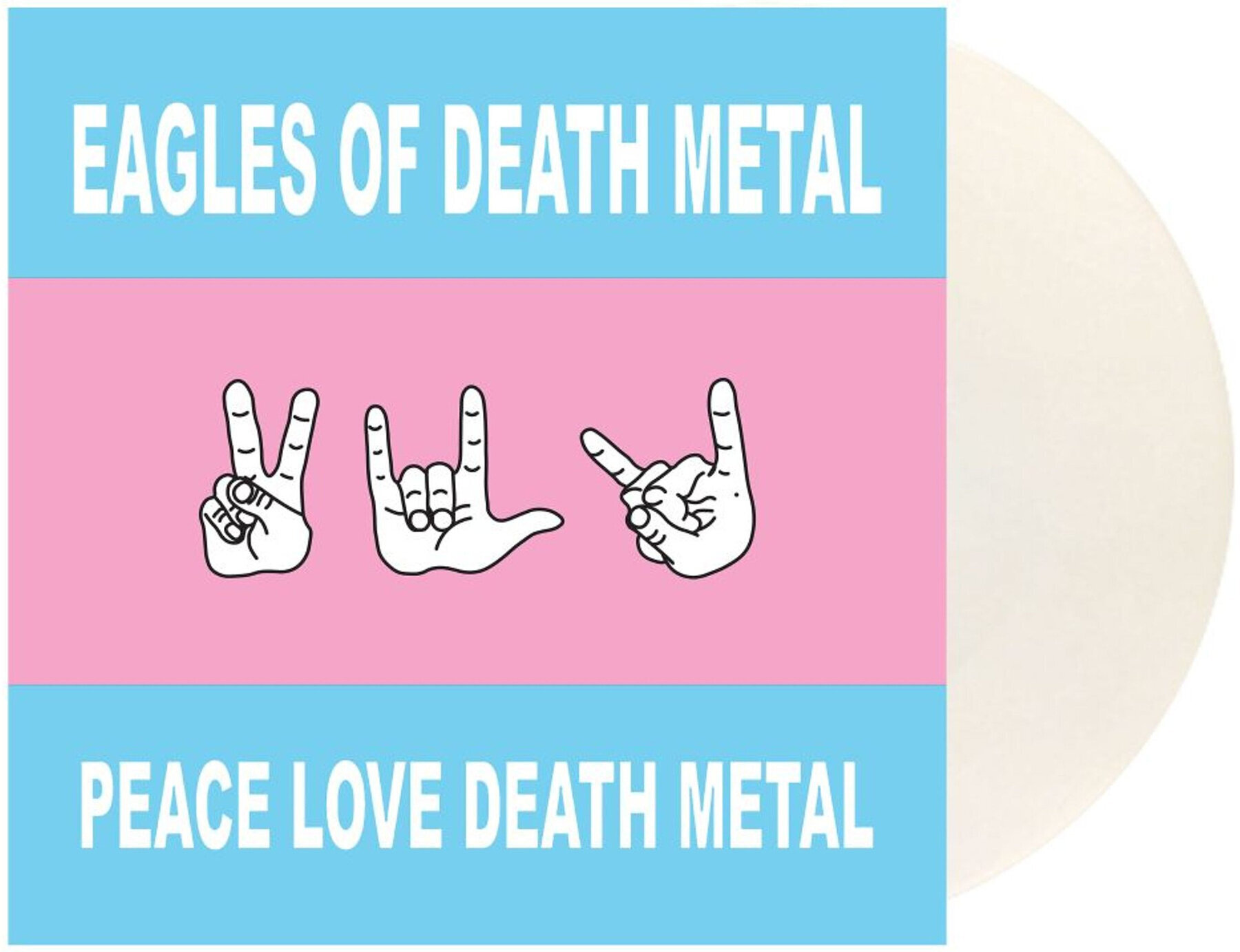 Disc de vinil Eagles Of Death Metal - Peace Love Death Metal (Indie Exclusive) (Limited Edition) (White Coloured) (LP)