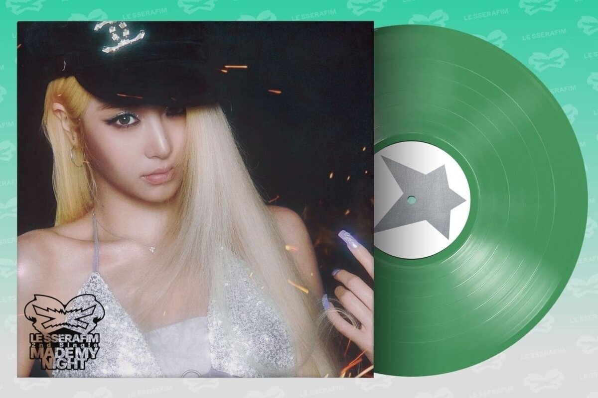 LP ploča Le Sserafim - 2nd Single Album - Made My Night (Spring Green Version) (LP)