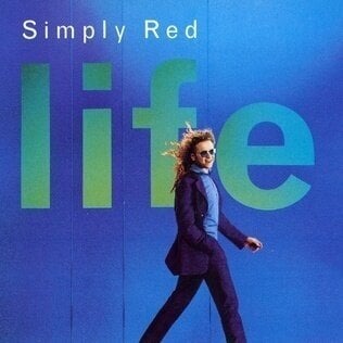 LP ploča Simply Red - Life (Eco Vinyl) (Remastered) (Limited Edition) (Curacao Blue Coloured) (140 g) (LP)