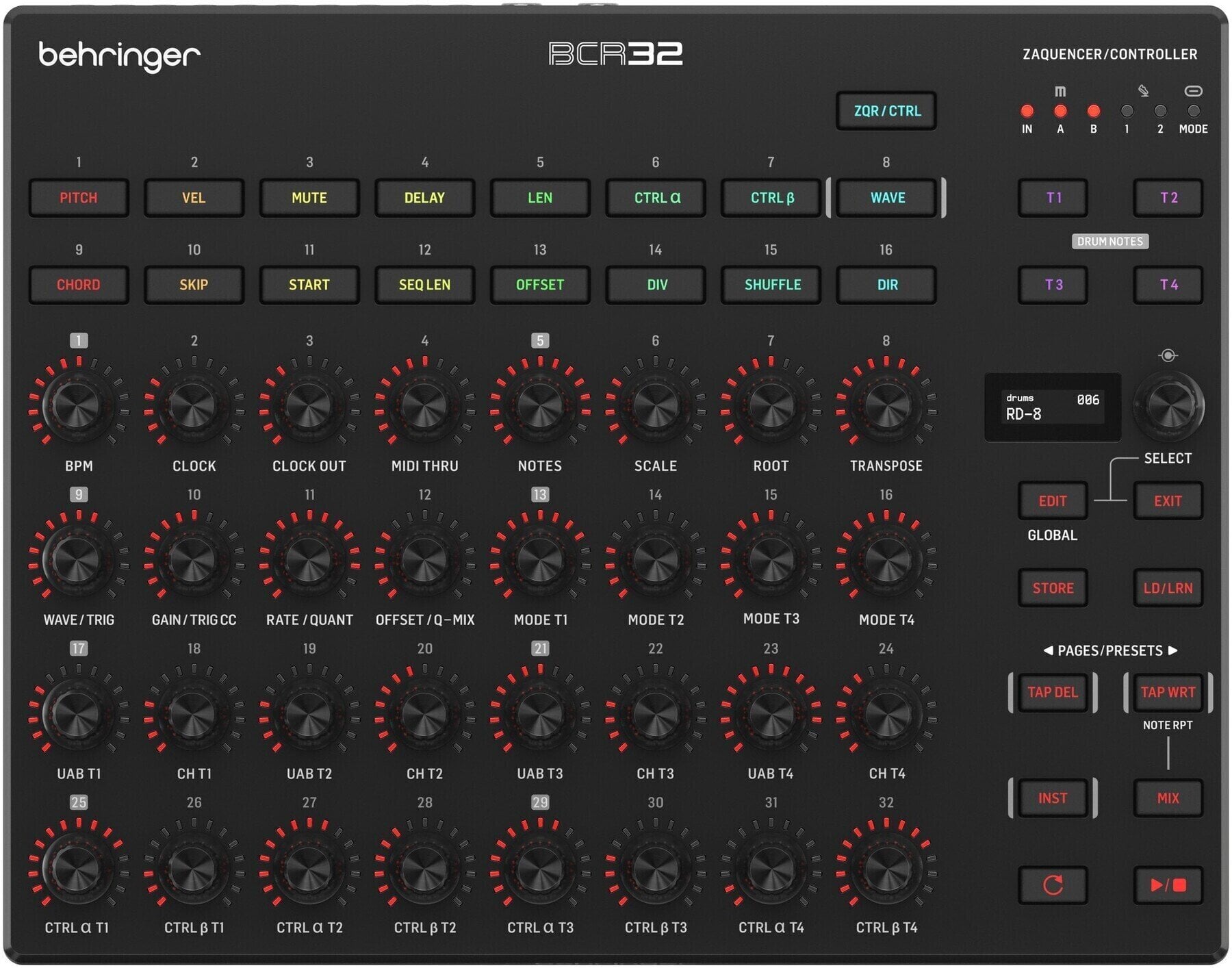 Controler MIDI Behringer BCR32 Controler MIDI