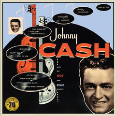 Vinilinė plokštelė Johnny Cash - With His Hot And Blue Guitar (Remastered 2022) (Blue Coloured) (LP)
