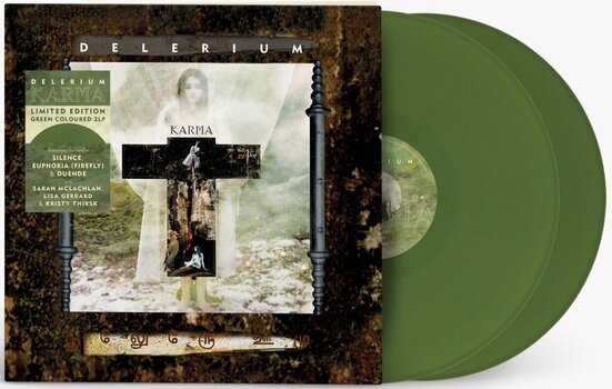 LP ploča Delerium - Karma (Gatefold) (Green Coloured) (140 g) (2 LP) - 1