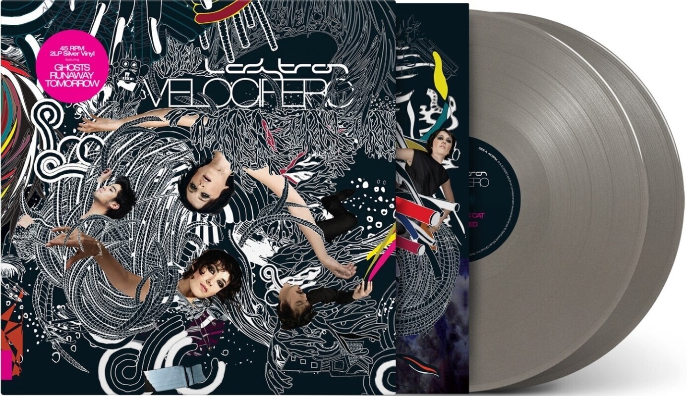 LP ploča Ladytron - Velocifero (Silver Coloured) (140 g) (2 LP)
