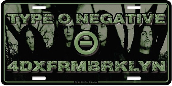 Flag / Poster Type O Negative 4Dxfrmbrklyn Decorative Sign - 1