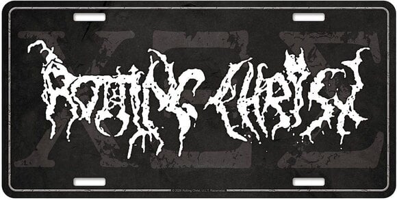 Zastava / poster Rotting Christ 666 Ukrasna pločica - 1