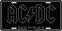 Zastava / poster AC/DC Back In Black Ukrasna pločica