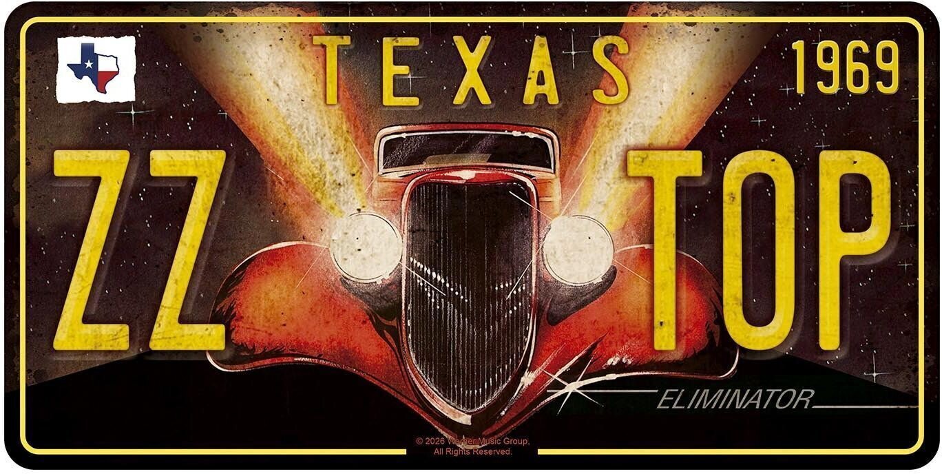 Flag / Poster ZZ Top Eliminator Decorative Sign