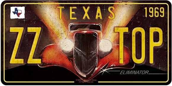 Flag / Poster ZZ Top Eliminator Decorative Sign - 1