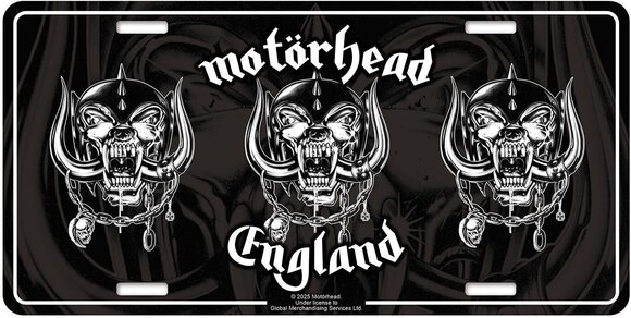 Flagg / Plakat Motörhead England Dekorativt skilt - 1