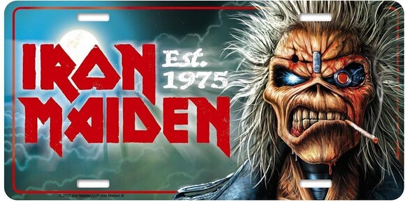Flag / Poster Iron Maiden Est 1975 Decorative Sign - 1