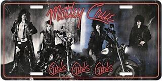 Vlajka / Plakát Mötley Crüe Girls Girls Girls Dekorativní cedule