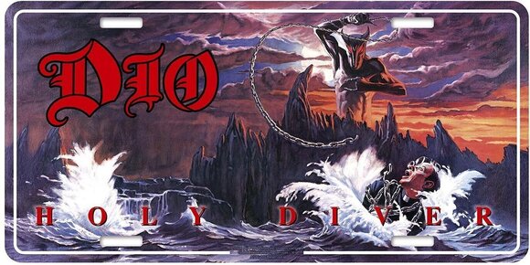 Zastava/ Poster Dio Holy Diver Ukrasna tablica - 1