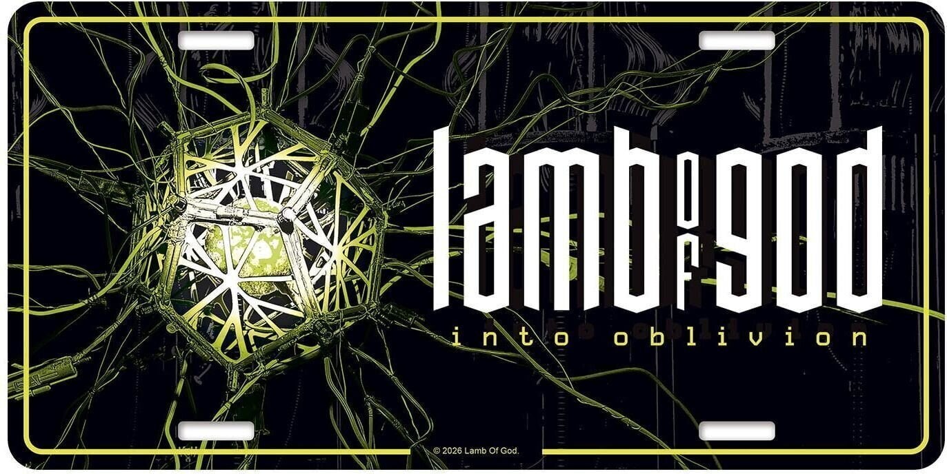 Flagg / Plakat Lamb Of God Into Oblivion Dekorativt skilt