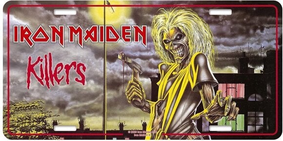 Zastava / poster Iron Maiden Killers Ukrasna pločica - 1