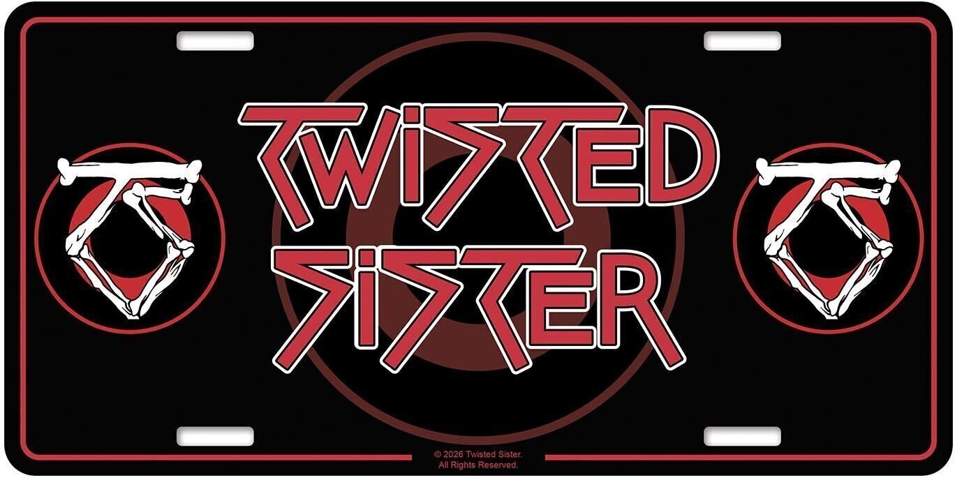 Zastava/ Poster Twisted Sister Logo Ukrasna tablica