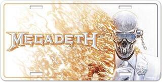 Flag / Poster Megadeth Megadeth Number Plate