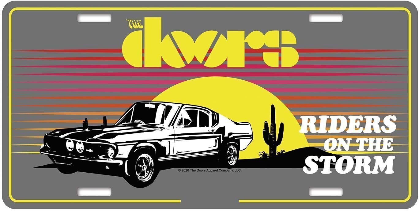 Flagg / Plakat The Doors Riders On The Storm Dekorativt skilt