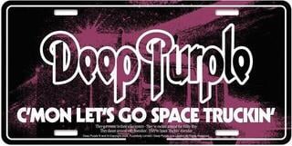Flagg / Plakat Deep Purple Space Truckin' Dekorativt skilt
