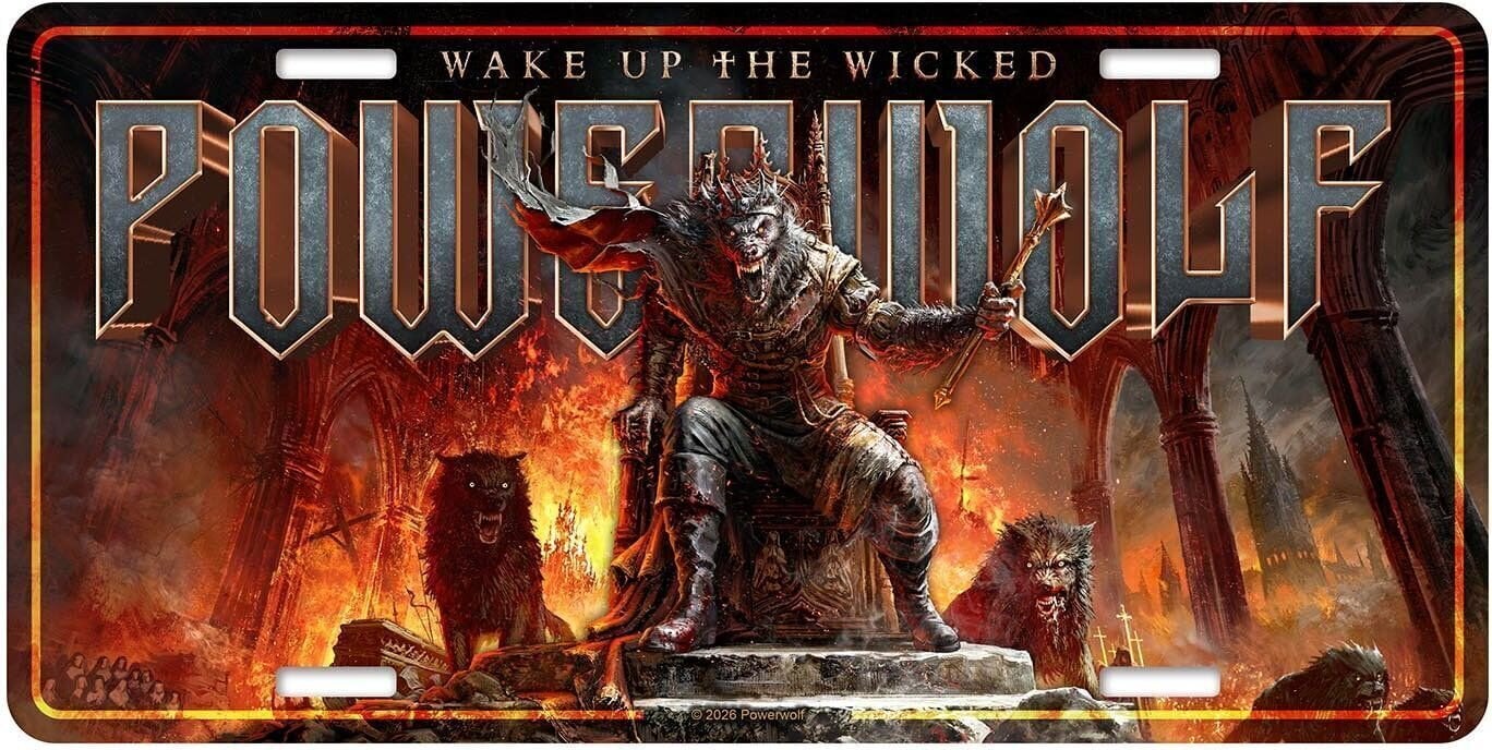 Flag / Poster Powerwolf Wake Up The Wicked Decorative Sign