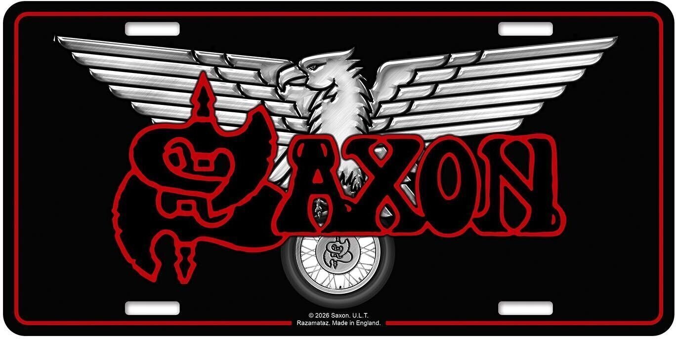 Zastava/ Poster Saxon Wheels Of Steel Ukrasna tablica