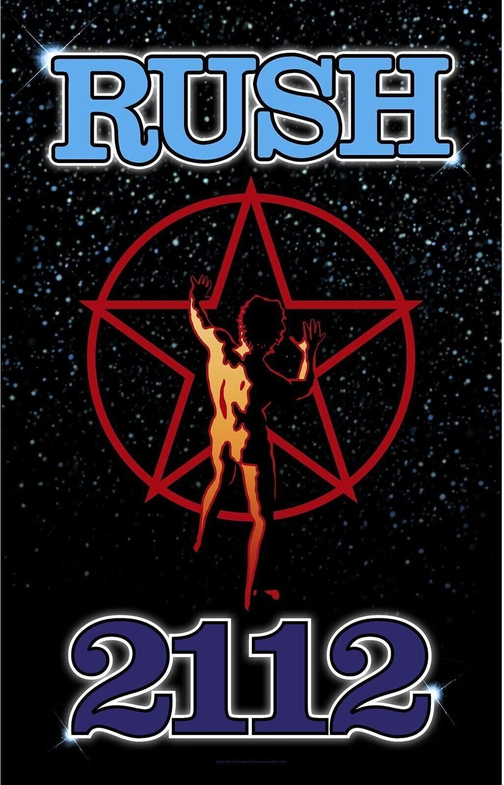 Flag / Poster Rush 2112 Textile Poster