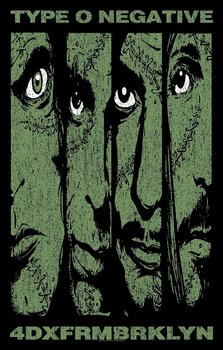 Zastava/ Poster Type O Negative 4Dxfrmbrkln Tekstilni poster - 1
