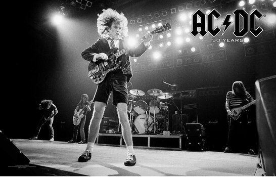Zastava/ Poster AC/DC 50 Years Tekstilni poster - 1