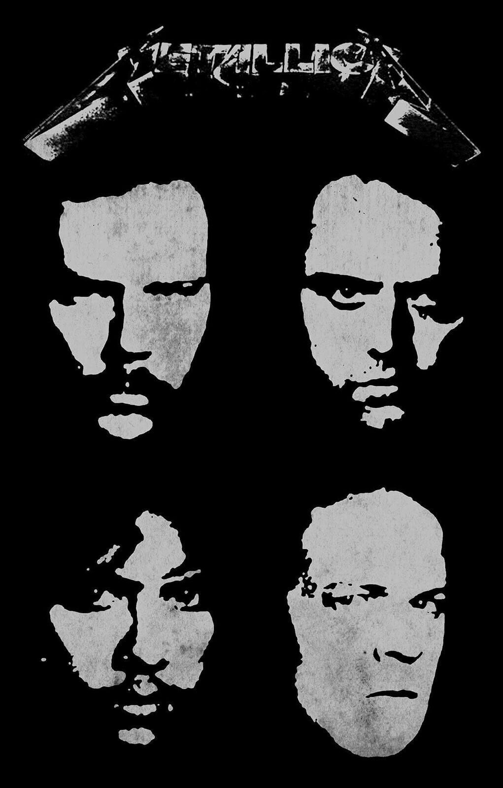 Знаме/Плакат Metallica Black Album Текстилен плакат