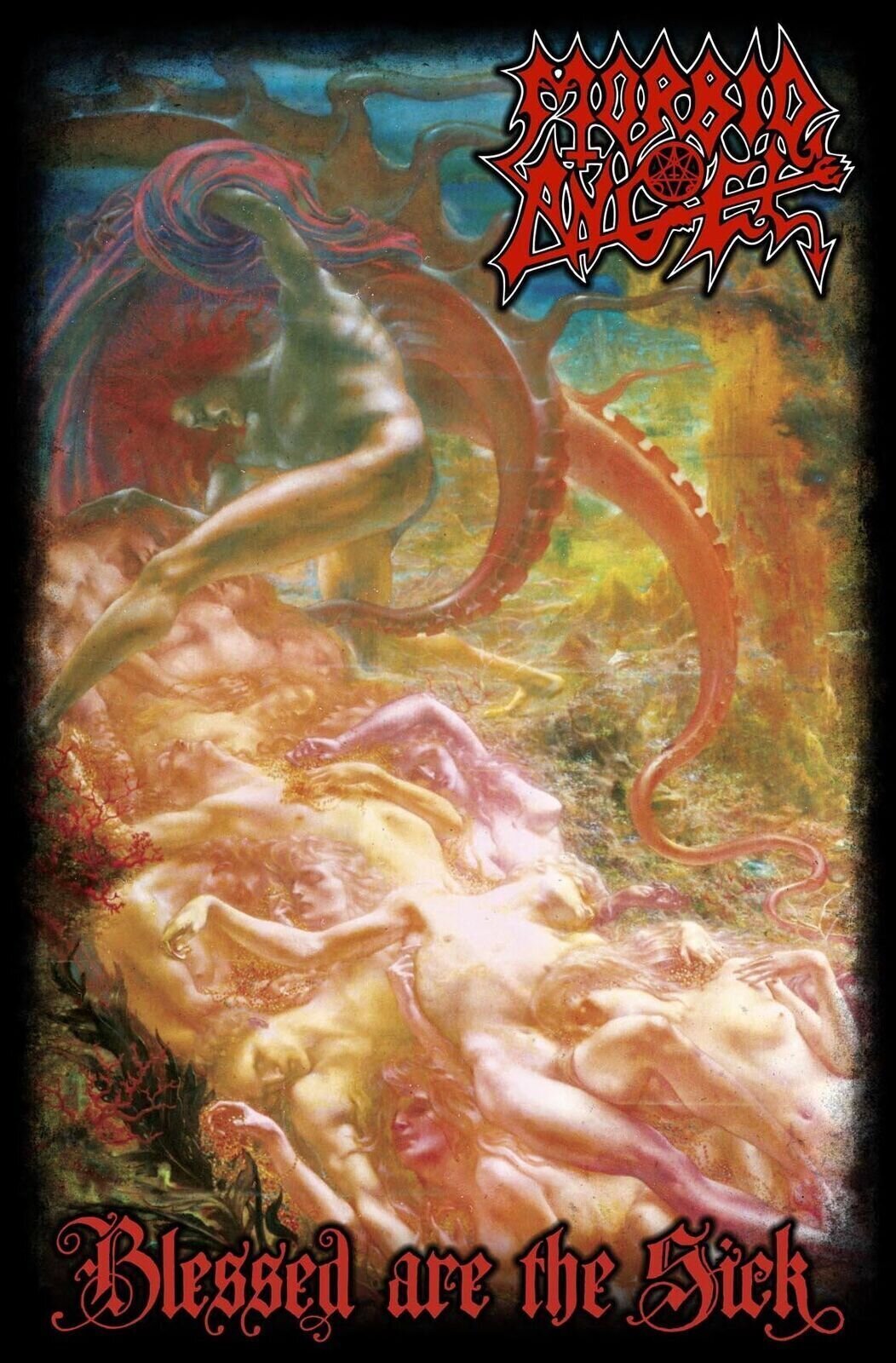 Vlajka / Plakát Morbid Angel Blessed Are The Sick Textilní plakát