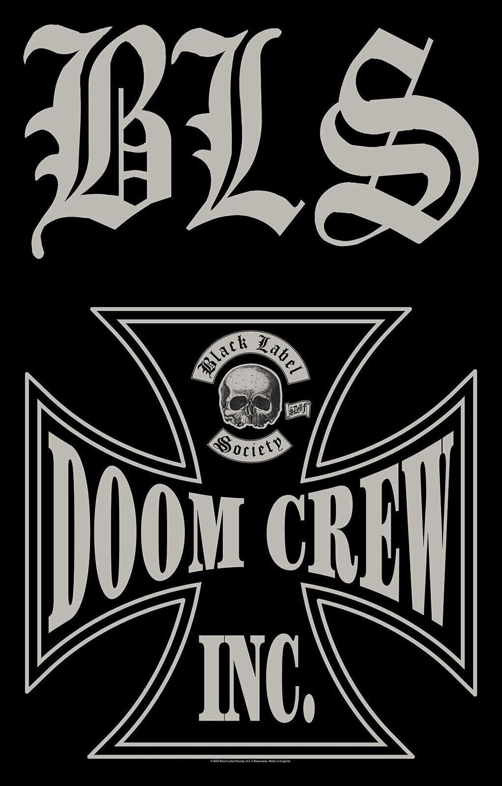 Flag / Poster Black Label Society Doom Crew Textile Poster