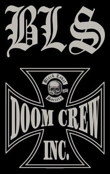Flag / Poster Black Label Society Doom Crew Textile Poster - 1