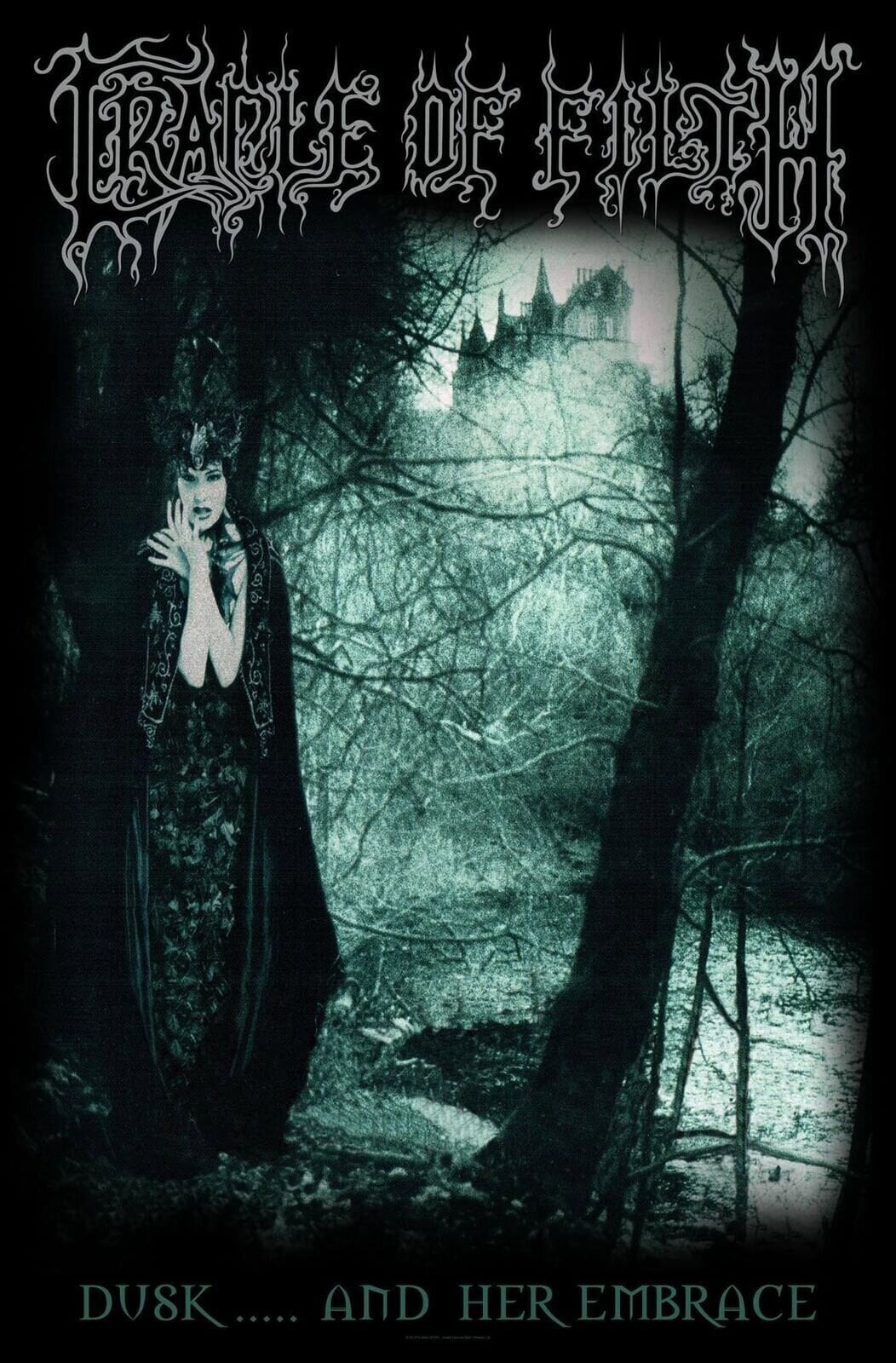 Flagg / Plakat Cradle Of Filth Dusk And Her Embrace Tekstilplakat