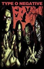Flagge / Poster Type O Negative Halloween Textilposter