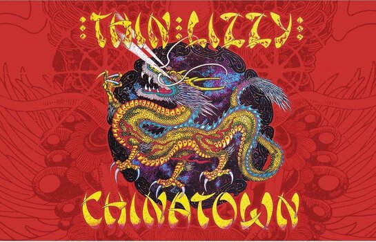 Знаме/Плакат Thin Lizzy Chinatown Текстилен плакат - 1