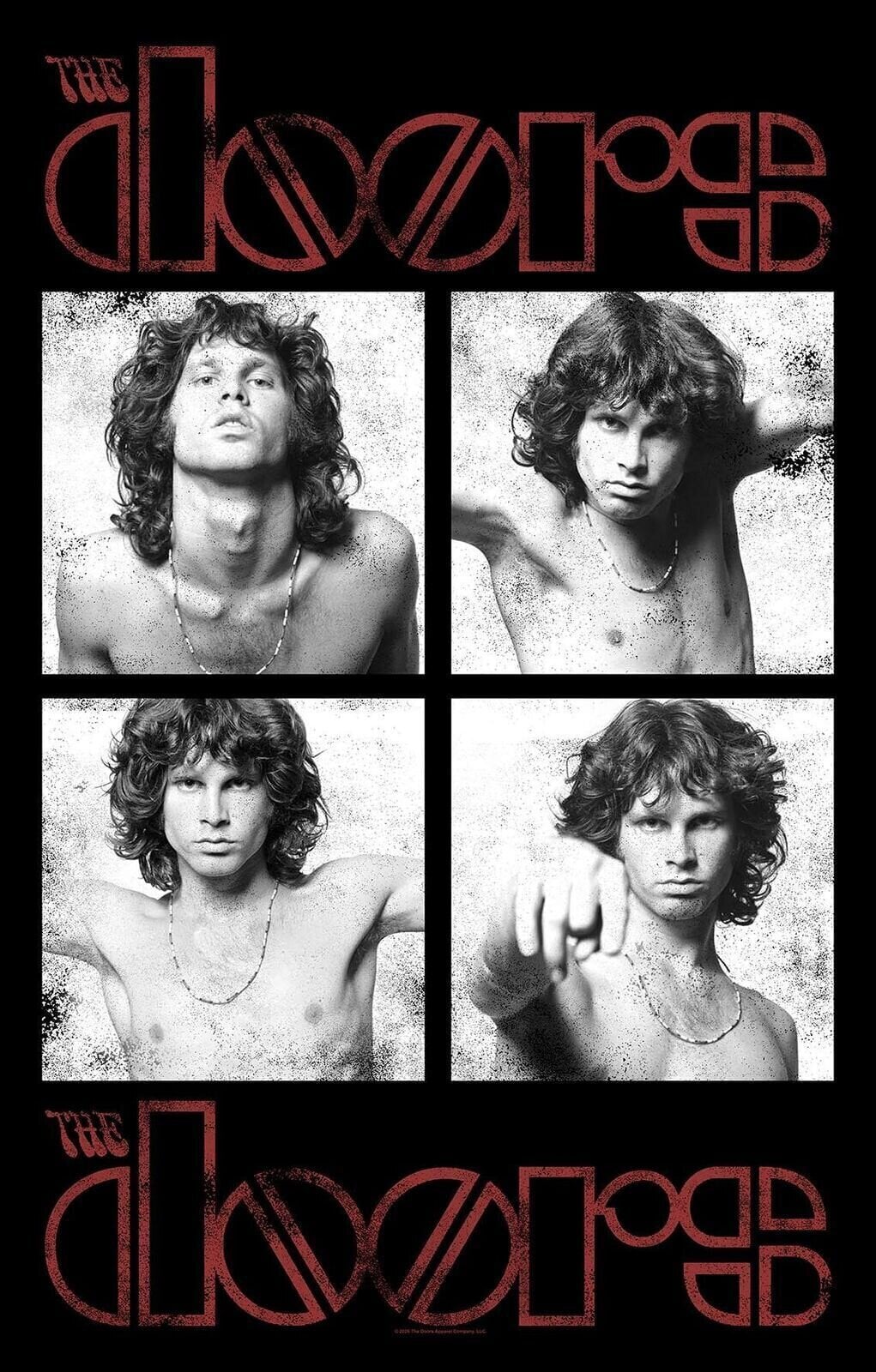 Σημαία / Αφίσα The Doors Jim Morrison Υφασμάτινη αφίσα