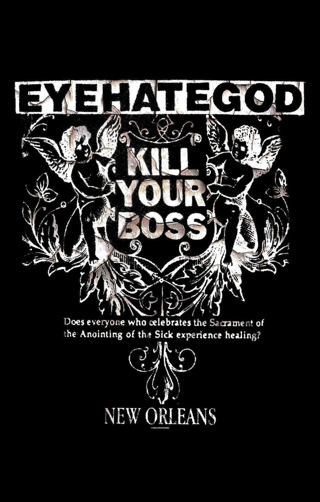 Flag / Poster EyeHateGod Kill Your Boss Textile Poster